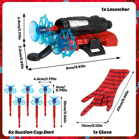 Amazing Spiderman Costume Shooter Glove Toy