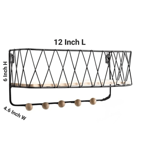 Cross Wave Wall Organizer