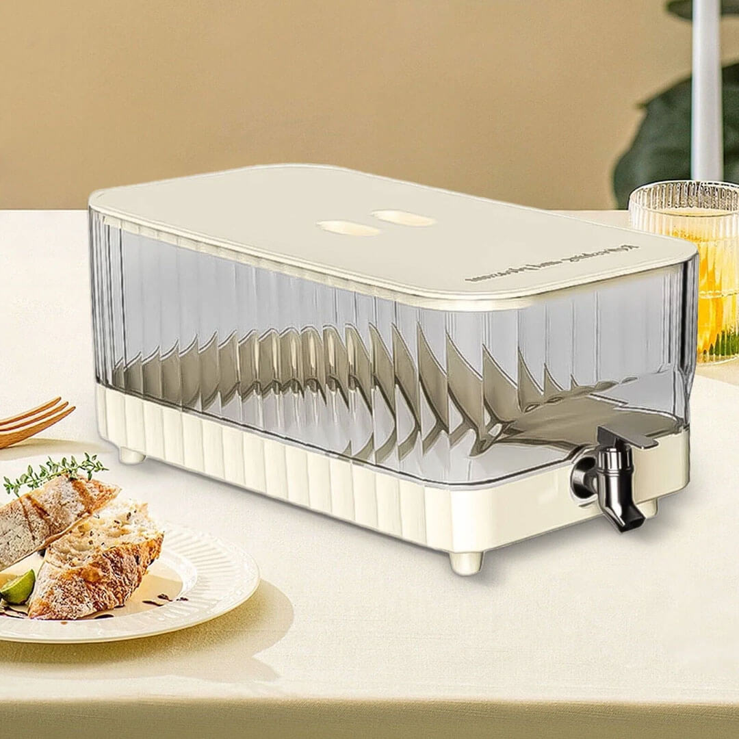 5.3L Cold Drink Dispenser with Faucet and Lid