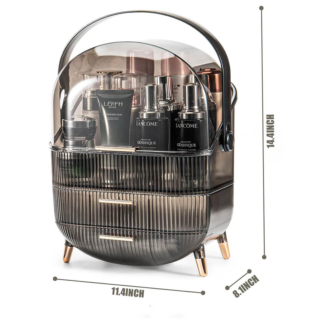 Transparent Cosmetic And Skincare Organizer