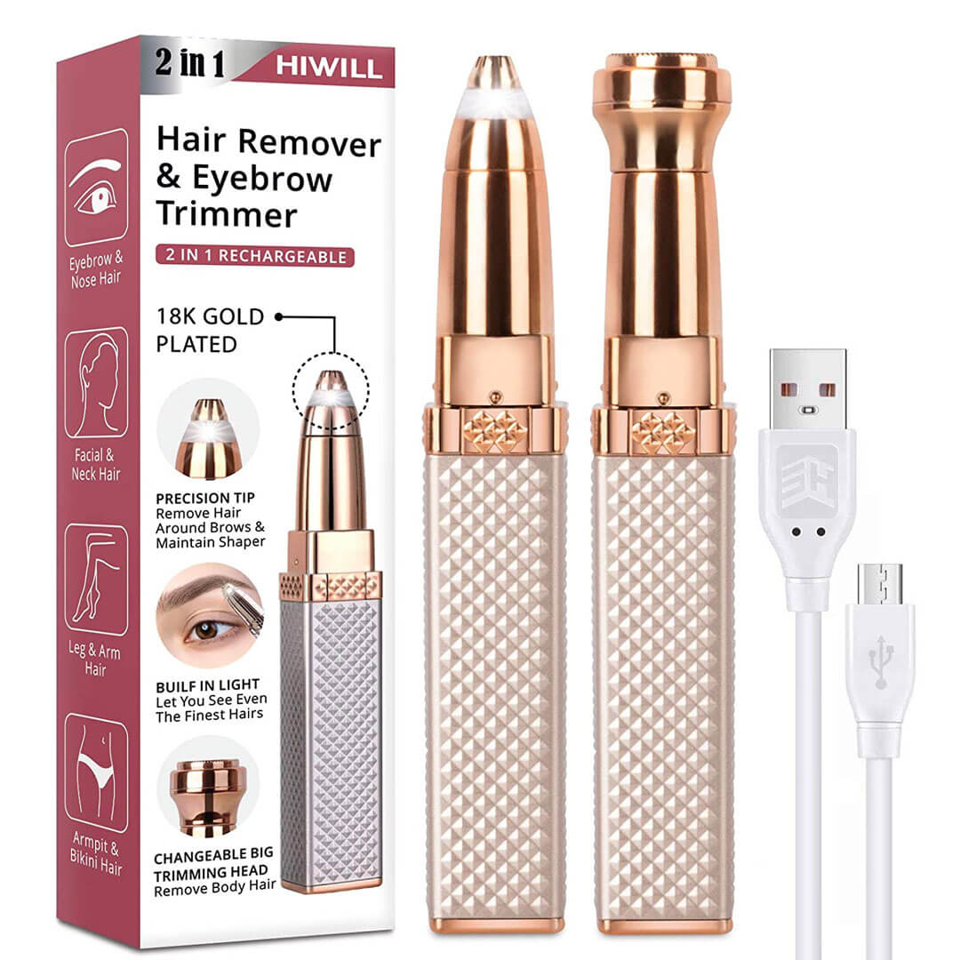2 in 1 Facial & Eyebrow Trimmer