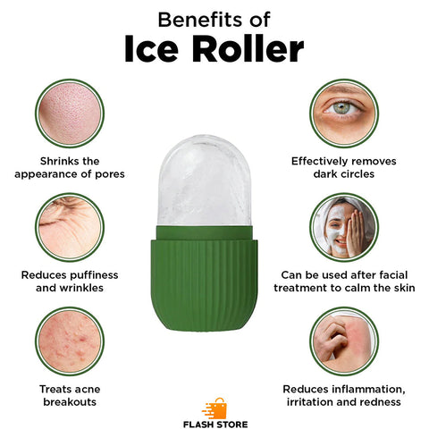 Silicone Ice Ball Face Massager