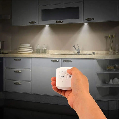 Pack of 03 LED Light With Remote Control