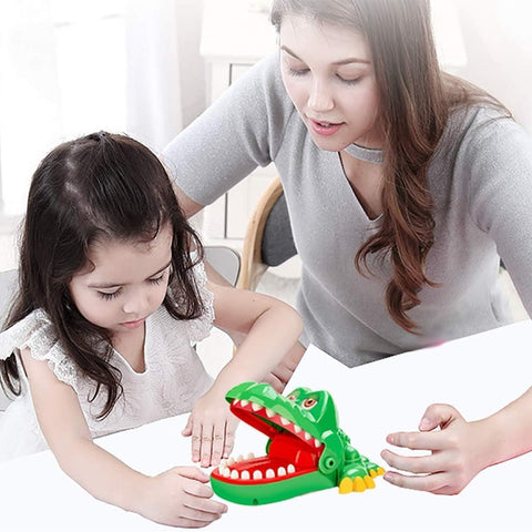 Toy Crocodile Teeth Toys Game For Kids