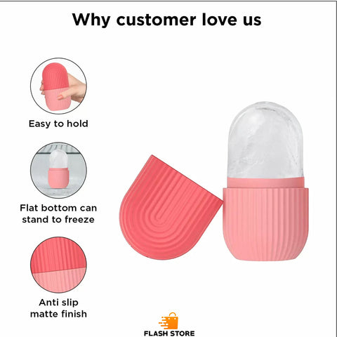 Silicone Ice Ball Face Massager