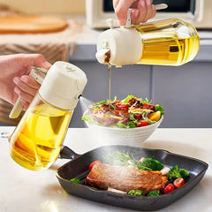 2 in 1 Glass Oil Kettle - 450ml