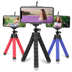 Curveable Adjustable & Flexible Tripod Stand With Mobile Holder