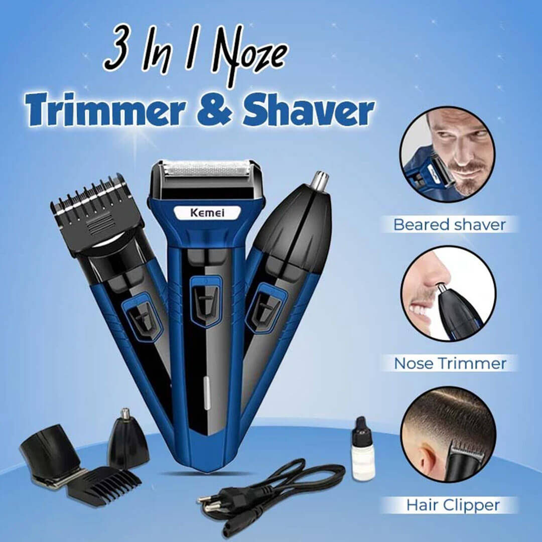 3 In 1 Noze Trimmer & Shaver