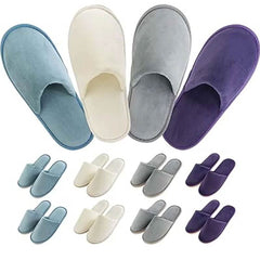 Multicolored Soft Cotton Slippers Unisex