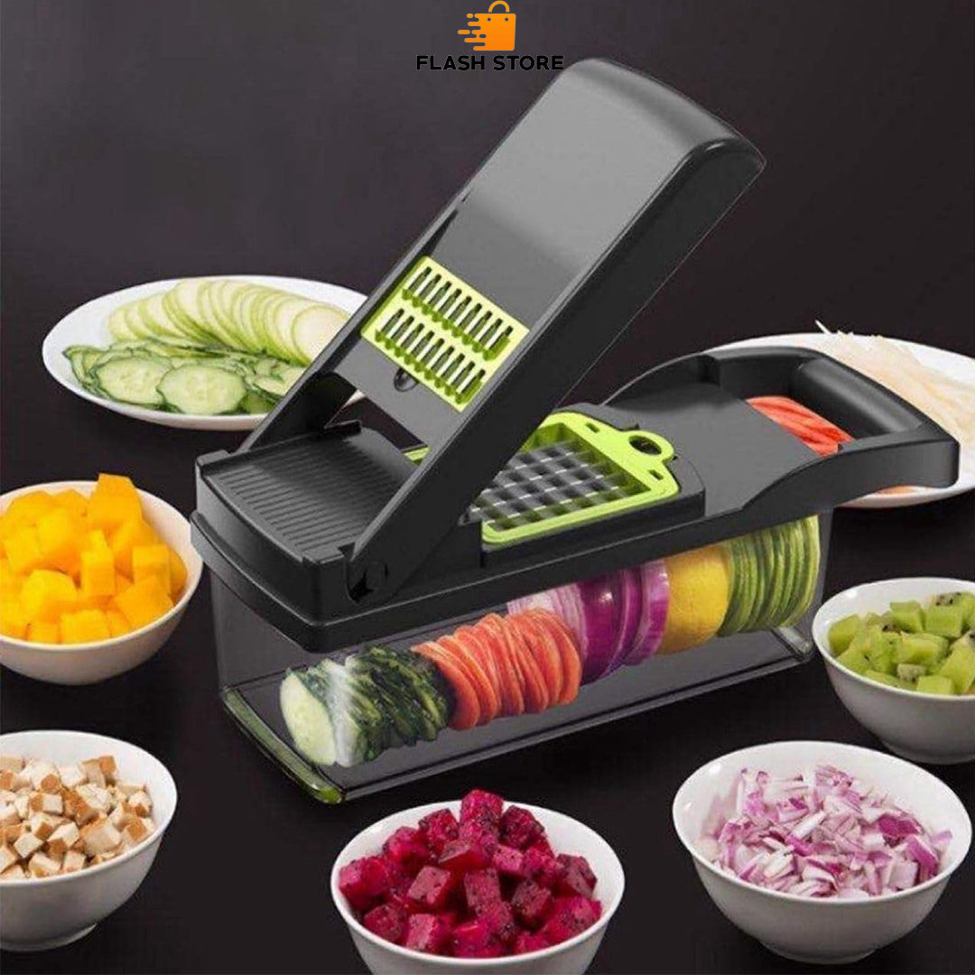 14 in 1 Multifunctional Vegetable Cutter With Container