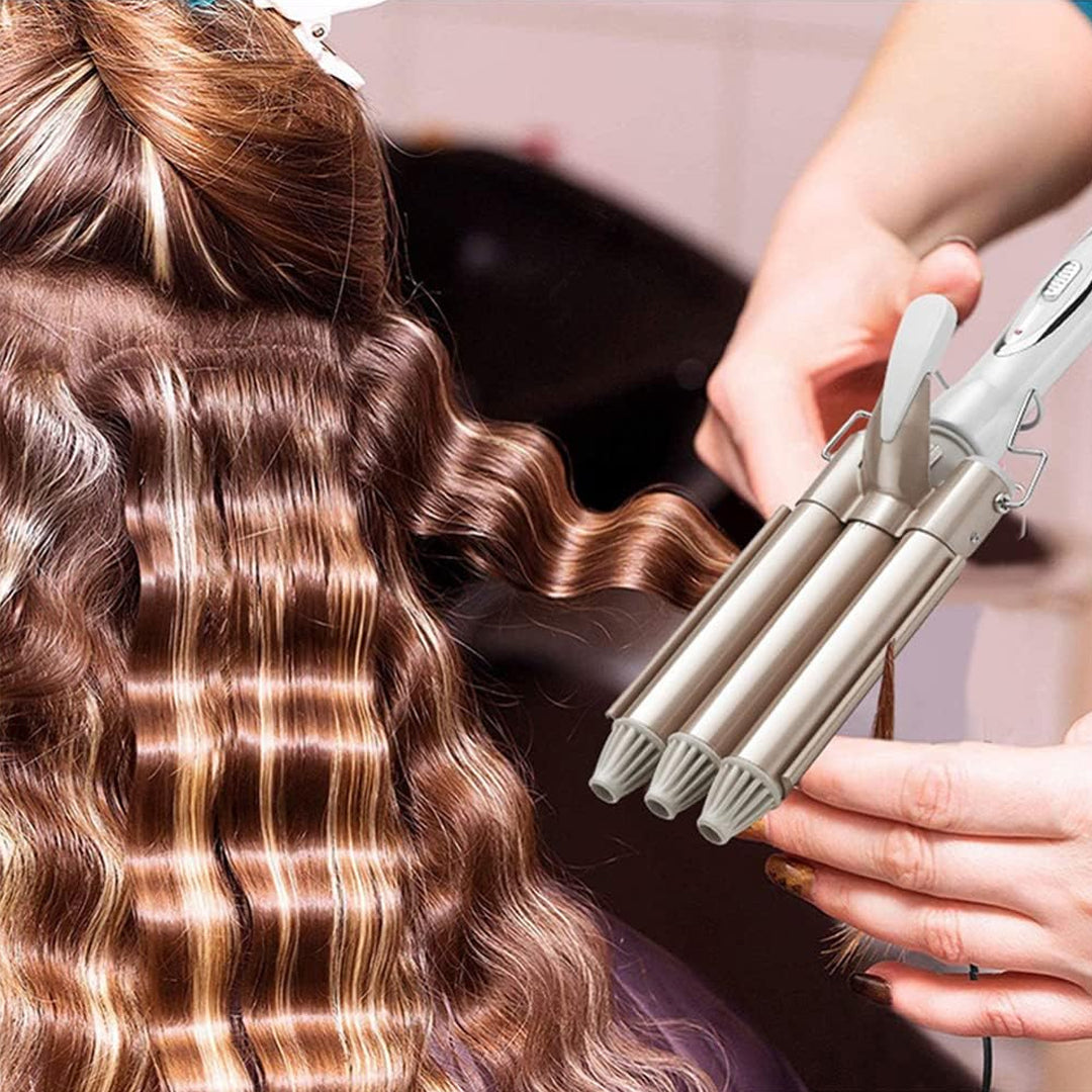 WaveWonder Pro Triple Wave Hair Curler