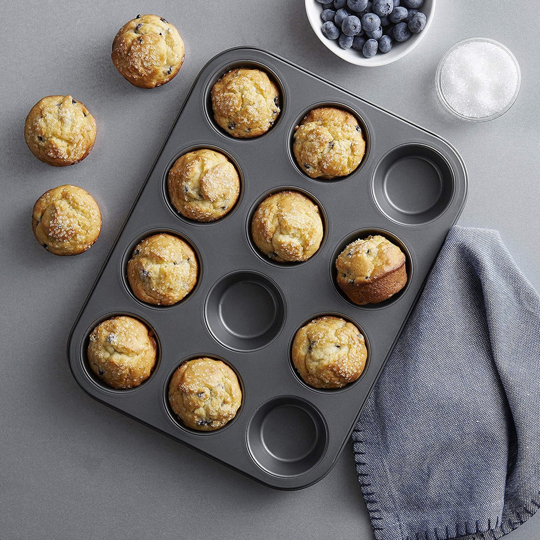 12 Molds Muffin And Cupcake Tray