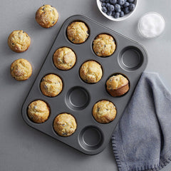 12 Molds Muffin And Cupcake Tray