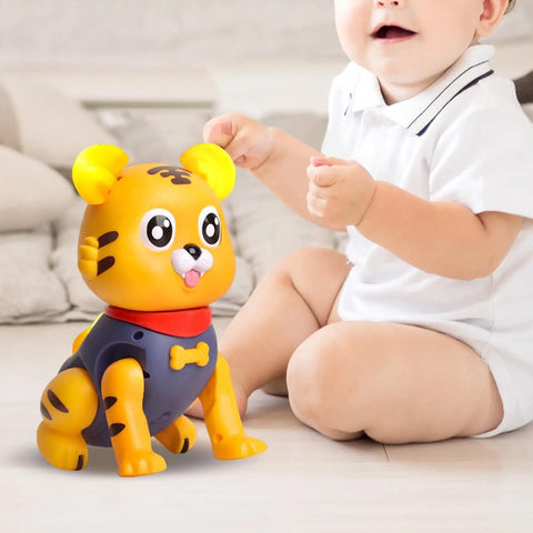Lovely Jumping Tiger Toy With Music & Lights