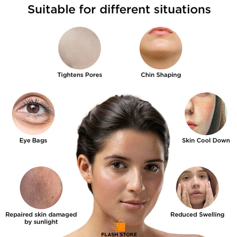 Silicone Ice Ball Face Massager