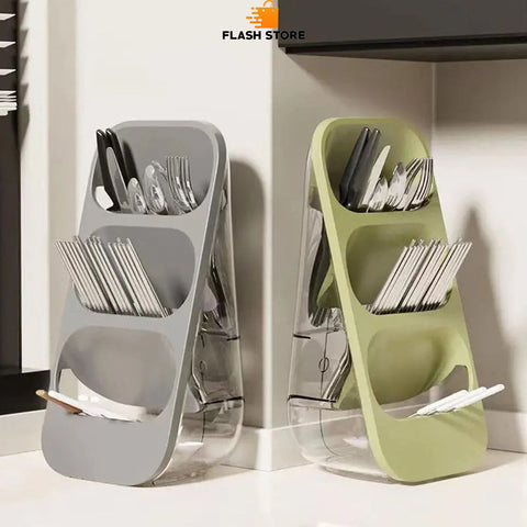 3 Layer Multifunctional Cutlery Organizer
