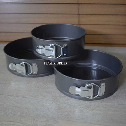 3 Pcs Non-Stick Cake Molds