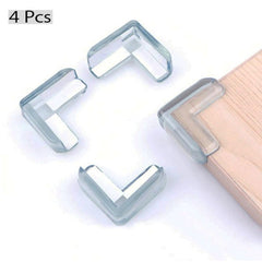 4 Pcs Silicone Table Corner Edge Protector Covers