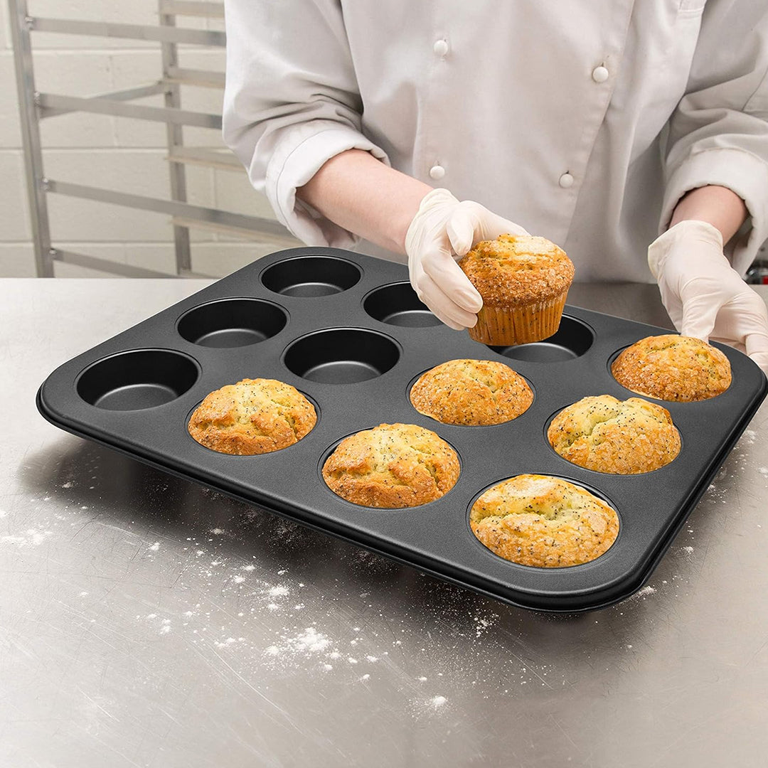 12 Molds Muffin And Cupcake Tray