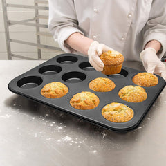 12 Molds Muffin And Cupcake Tray