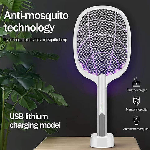 3 in 1 LED Mosquito Killer Racket