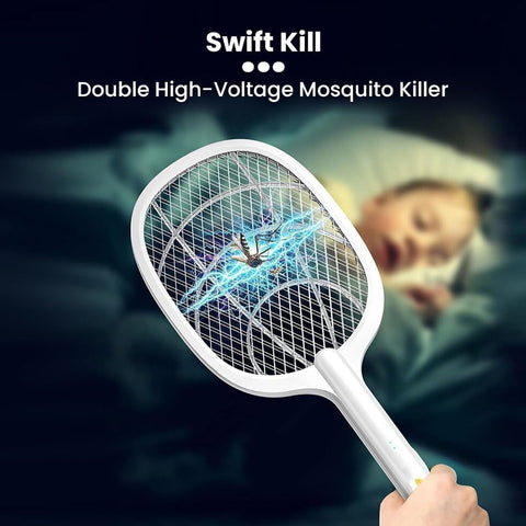 3 in 1 LED Mosquito Killer Racket
