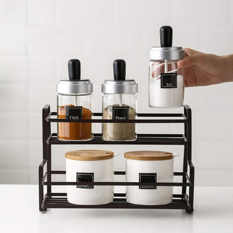 2-Tier Spice Seasoning Rack