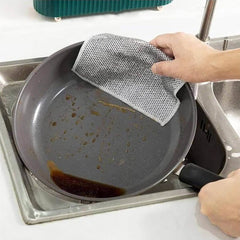 Non Scratch Steel Wire Dishcloth (Pack Of 2)