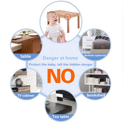 4 Pcs Silicone Table Corner Edge Protector Covers
