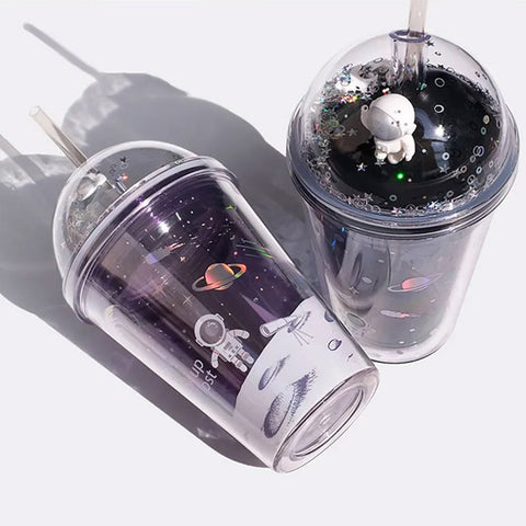Sipper Water Bottle With Straw