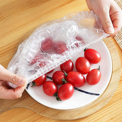 Disposable Plastic Wrap Food Grade 100Pcs