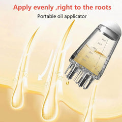 Scalp Applicator Comb Hair Scalp Oil