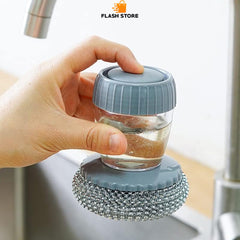 2 in 1 Kitchen Sponge Brush