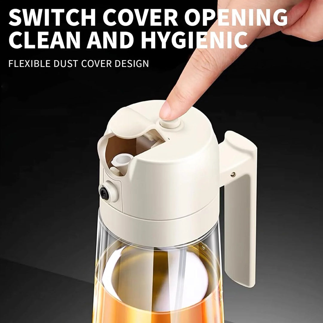 2 in 1 Glass Oil Kettle - 450ml