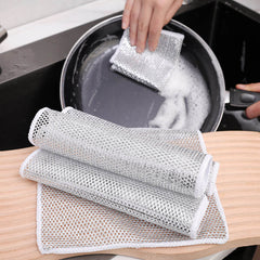 Non Scratch Steel Wire Dishcloth (Pack Of 2)