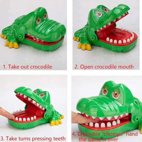 Toy Crocodile Teeth Toys Game For Kids