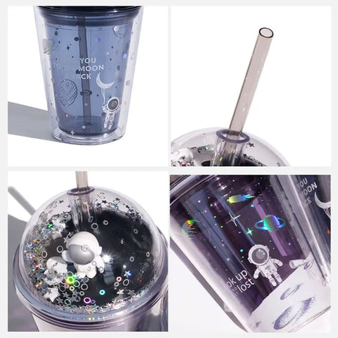 Sipper Water Bottle With Straw