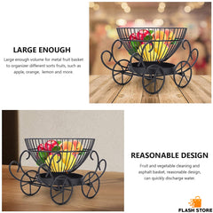 2 Tier Decorative Fruit Basket