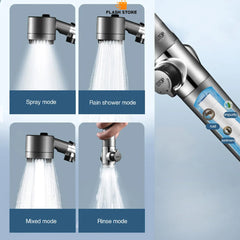 3 In 1 Shower Head Massage Brush