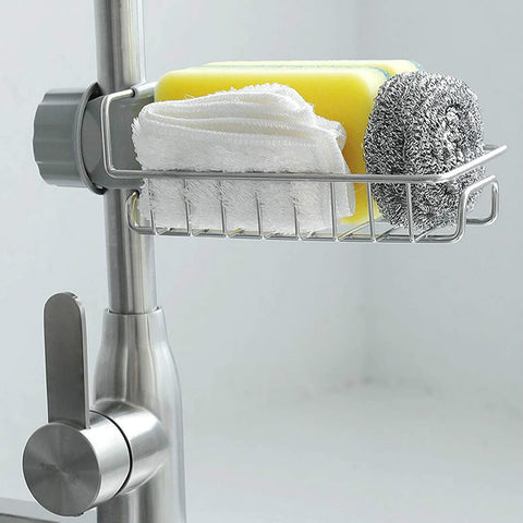 Metal Sink Caddy Organizer Stainless Steel