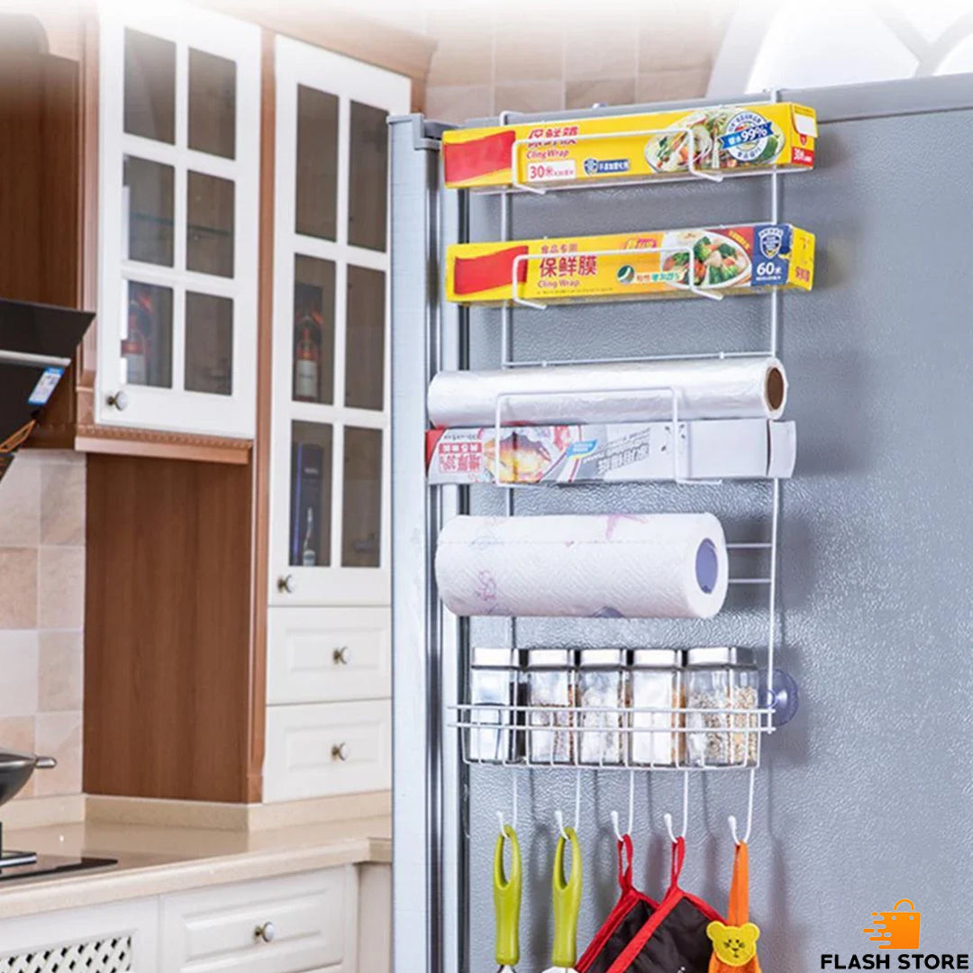 5 Tier Multi-Functional Storage Shelf For Hanging