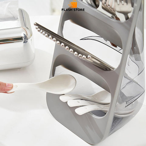 3 Layer Multifunctional Cutlery Organizer