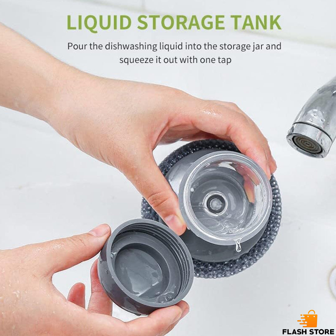 2 in 1 Kitchen Sponge Brush