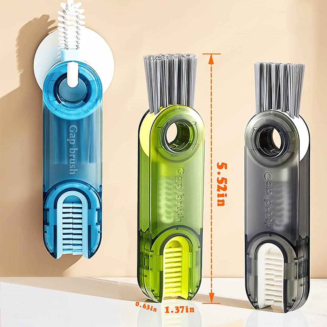 3 In 1 Bottle Gap Cleaning Brush