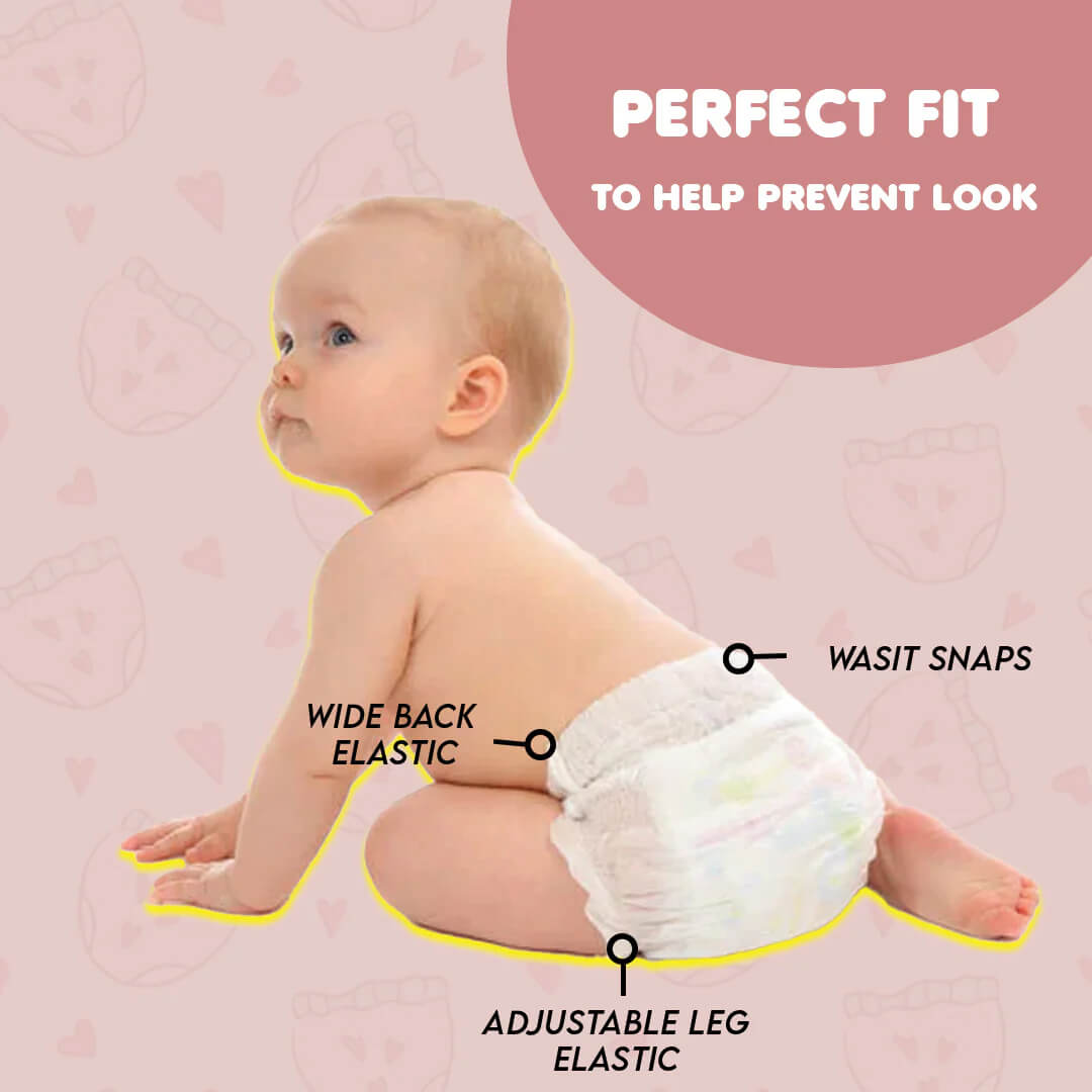 Kids Free Size Reusable Cloth Diaper + Insert (0-36 Month)