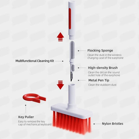 5 In 1 Keyboard Cleaning Soft Brush