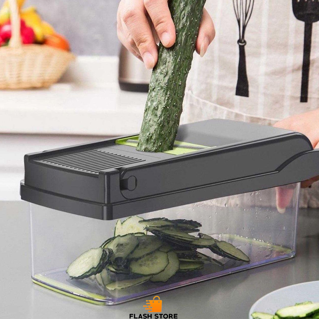 14 in 1 Multifunctional Vegetable Cutter With Container