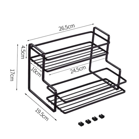 2-Tier Spice Seasoning Rack