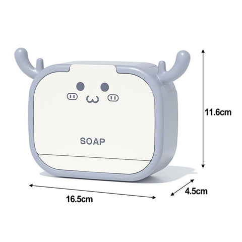 Flip Lid Drain Soap Box