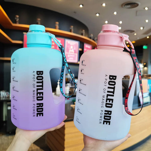 Water Bottle Shaker With Handle 2.2 Liter